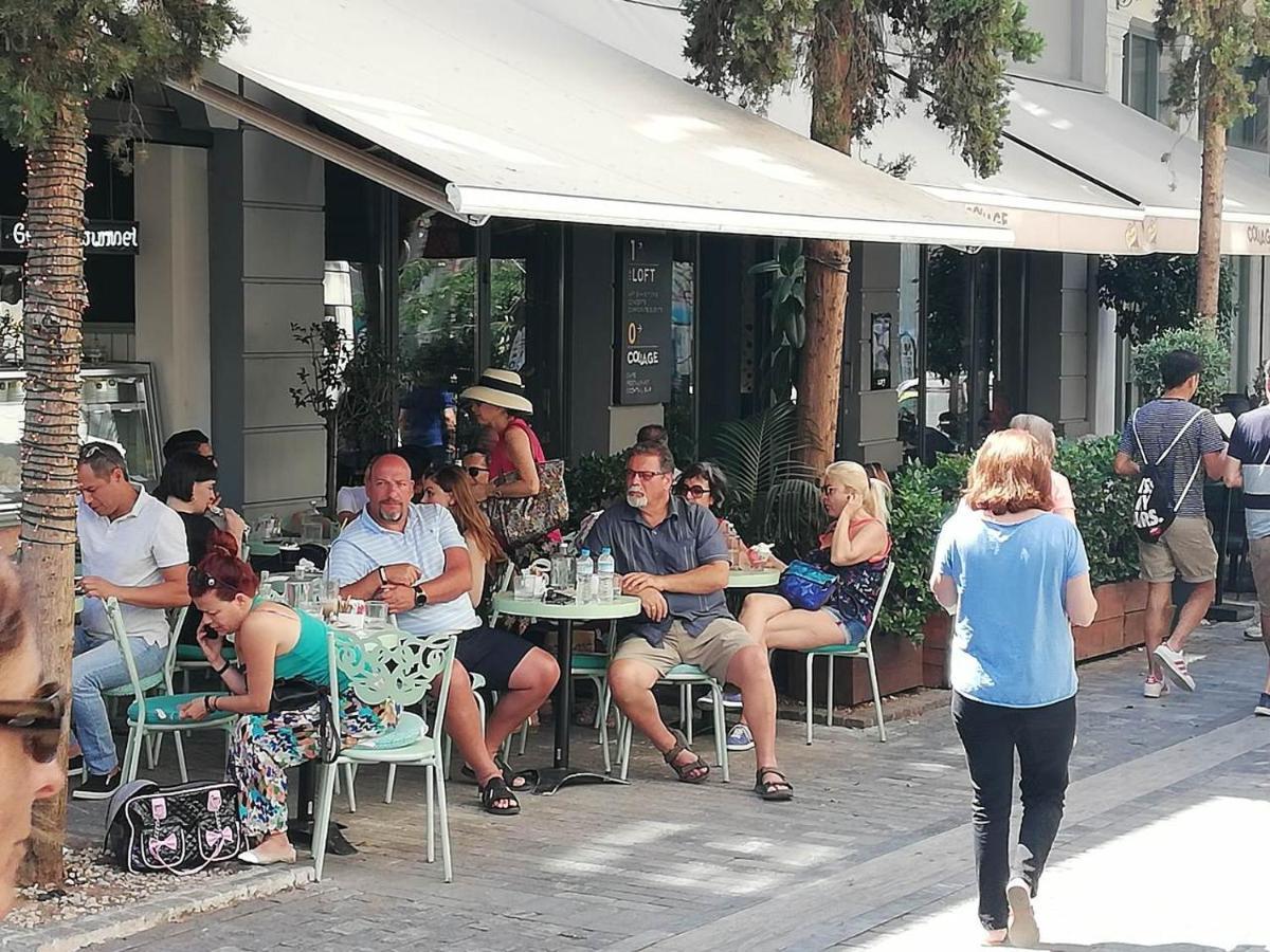 Day In Athens Aparthotel Bagian luar foto